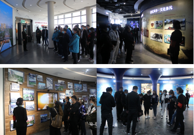 三建公司、現(xiàn)代物流公司黨支部聯(lián)合開展“參觀愛國教育基地，弘揚愛國主義精神”活動